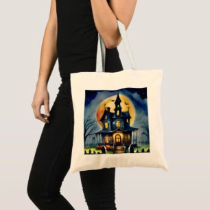 Haunted Hollow & Mond Tragetasche