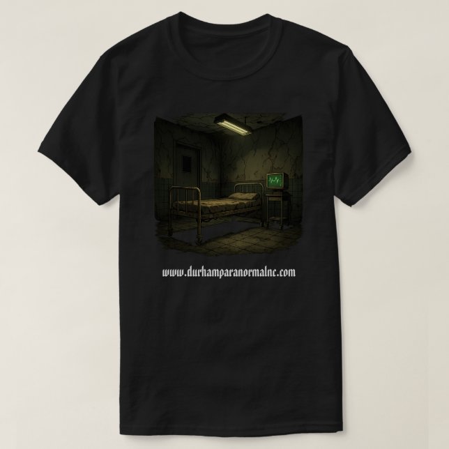 Haunted Hospital Bed  T-Shirt (Design vorne)
