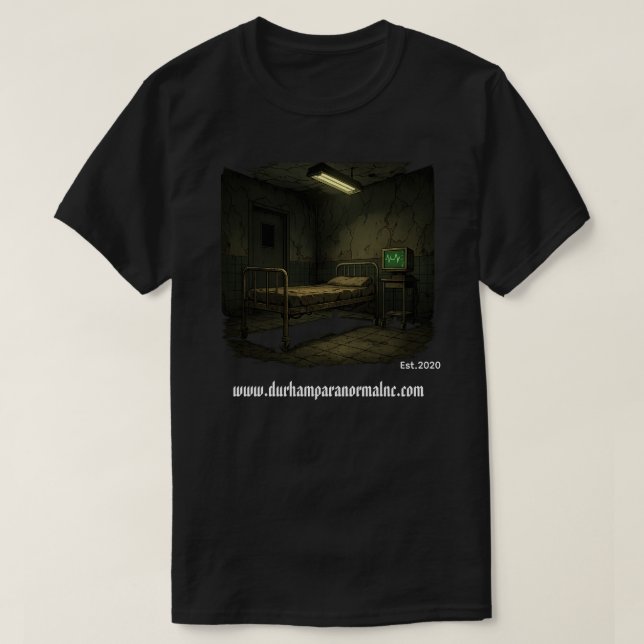Haunted Hospital Bed  T-Shirt (Design vorne)