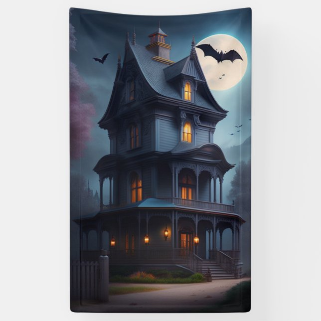 Haunted House Banner (Vertikal)