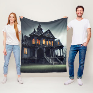 Haunted House Fleecedecke