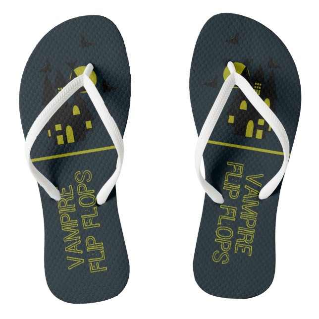 Haunted House Flip Flops (Fußbett)