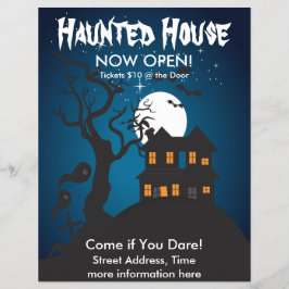 Haunted House Flyer