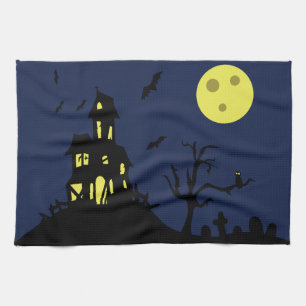Haunted House Geschirrtuch