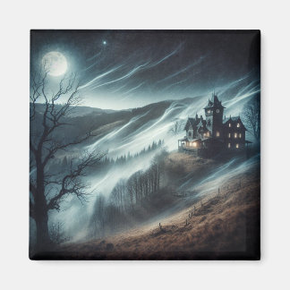 Haunted House Magnet