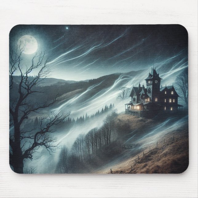 Haunted House Mousepad (Vorne)