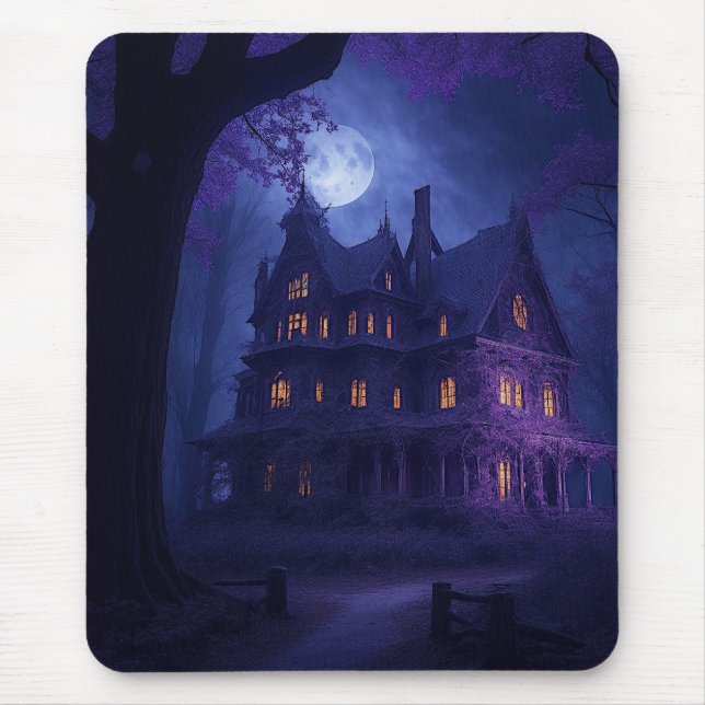Haunted House on the Hill Mousepad (Vorne)