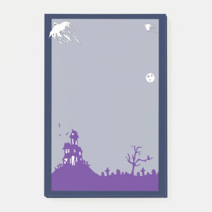 Haunted House Post-it Klebezettel