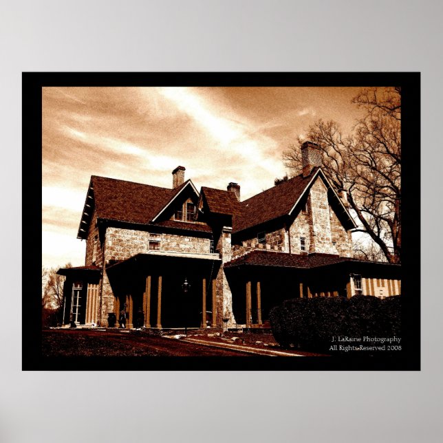 Haunted House Poster (Vorne)