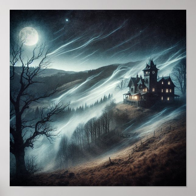 Haunted House Poster (Vorne)