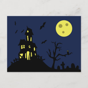 Haunted House Postkarte
