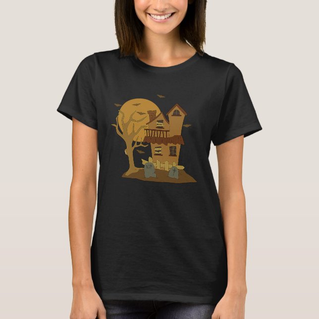 Haunted House T-Shirt (Vorderseite)