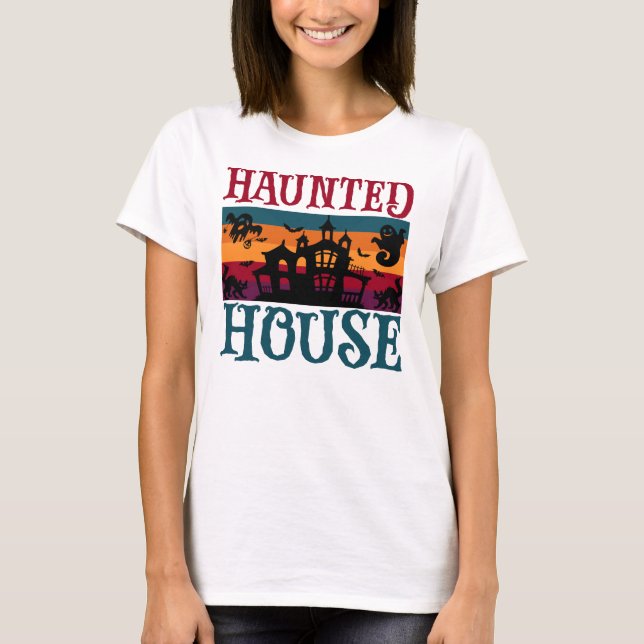 Haunted House T-Shirt (Vorderseite)