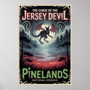 Haunted Pinelands National Reserve Poster