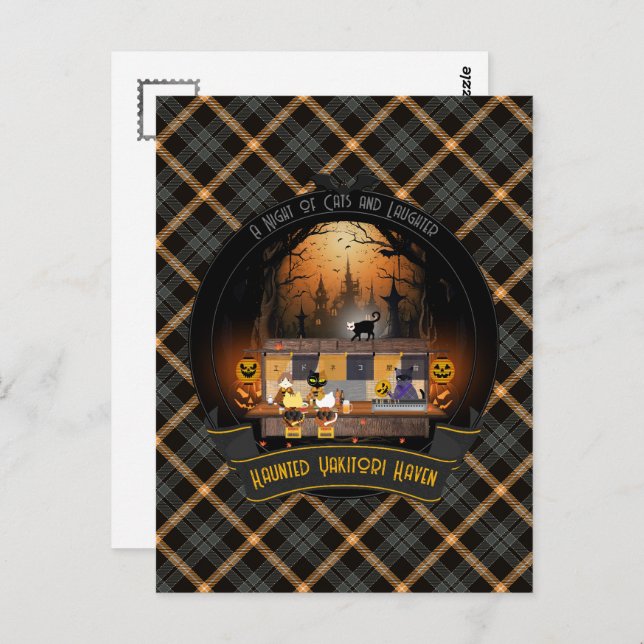 Haunted Yakitori Haven Postkarte (Vorne/Hinten)