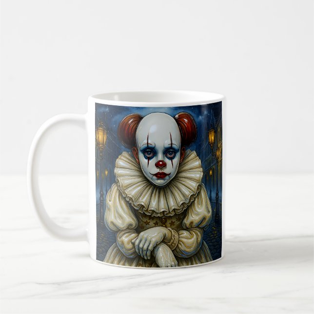 Haunting Clown Kaffeetasse (Links)