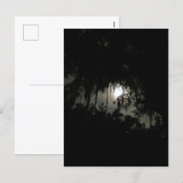 Haunting Dark Night Feiertagspostkarte