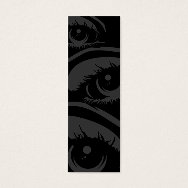 Haunting Eyes Lesezeichen (Vorderseite)