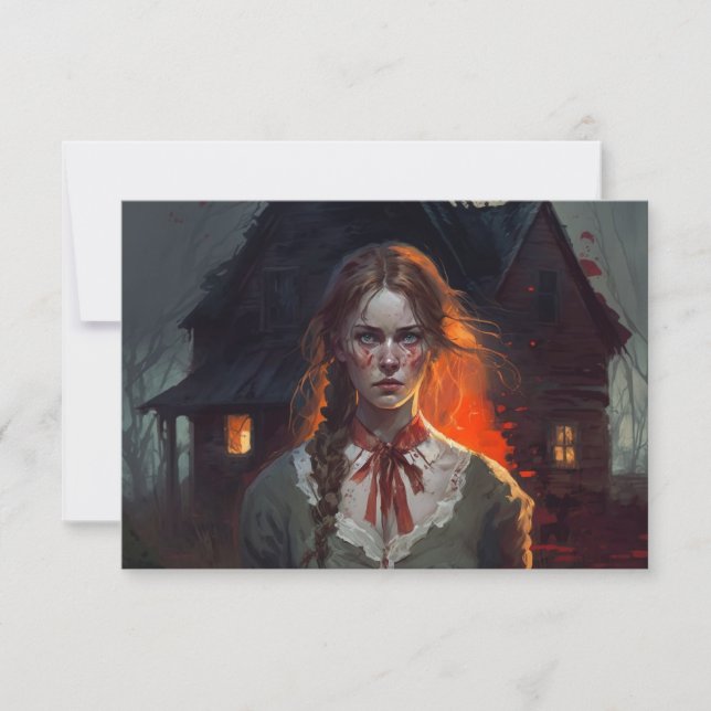 Haunting house karte (Vorderseite)