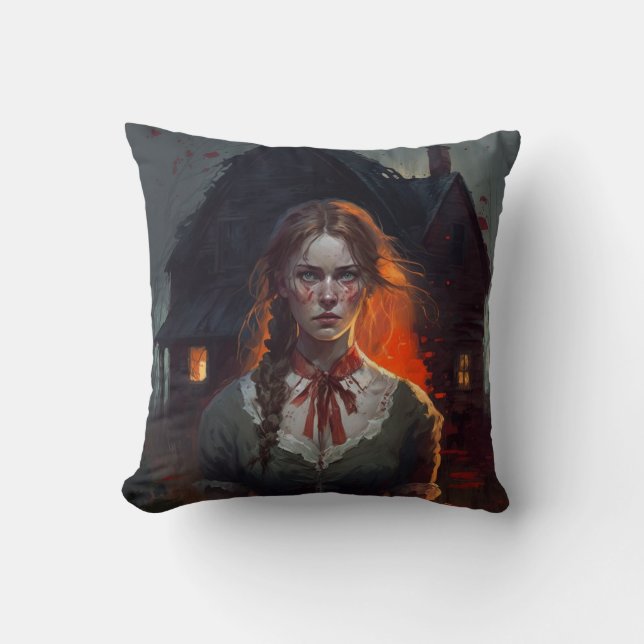 Haunting house kissen (Vorderseite)