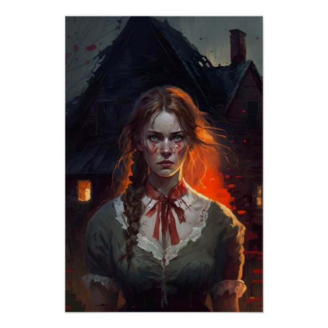 Haunting house poster (Vorderseite)