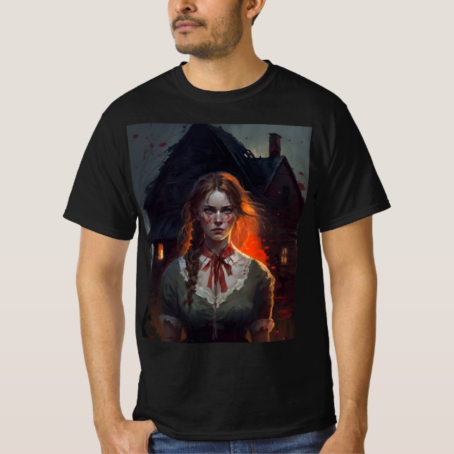 Haunting house T-Shirt (Vorderseite)