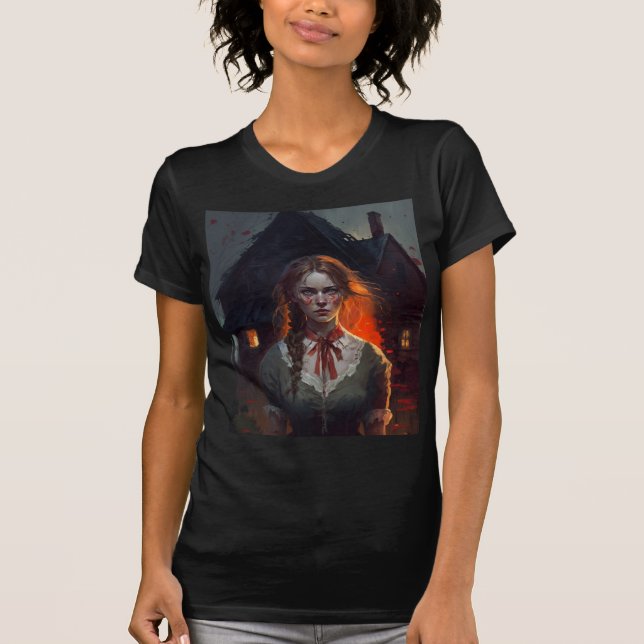 Haunting house T-Shirt (Vorderseite)