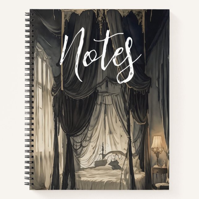"Haunting" Journal Notizbuch (Vorderseite)