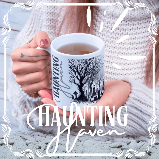 Haunting Kaffeetasse (Haunting Haven cover from The Beekeeper Store)