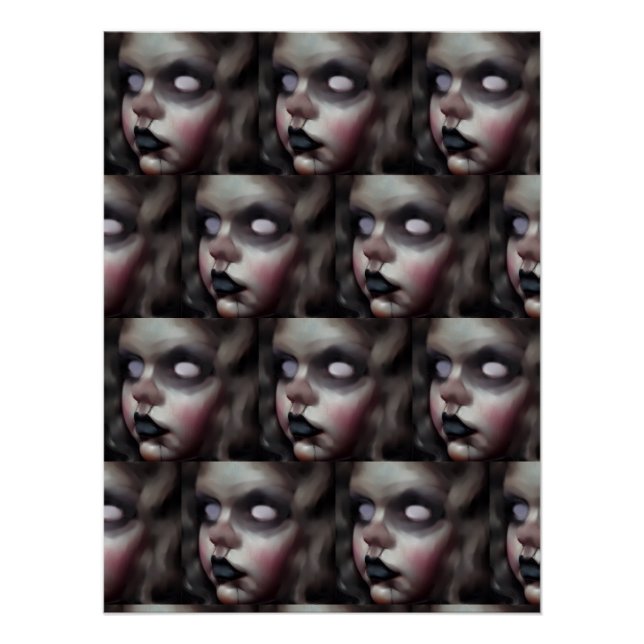 Haunting Matilda dark art poster (Vorderseite)