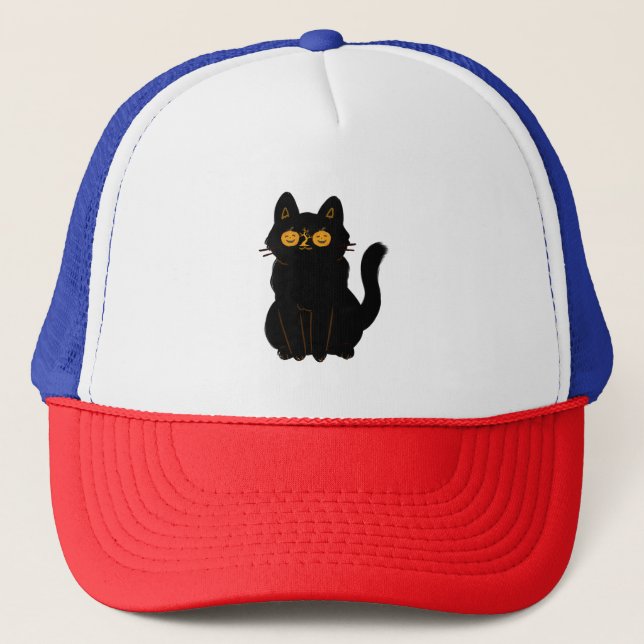 Haunting Nights Trucker Hat Truckerkappe (Vorderseite)