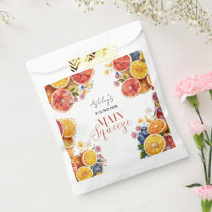 Haupt-Squeeze-Citrus-Brautparty Geschenktütchen