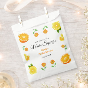 Haupt-Squeeze Citrus Summer Lemon Brautparty Geschenktütchen