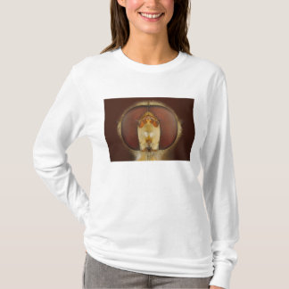 Haupt- und Verbundaugen einer Schwebeflug-Fliege T-Shirt