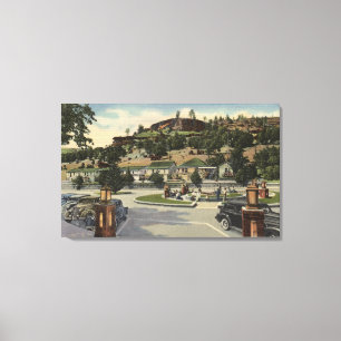 Hauptansicht des Hotels Richardson Springs Leinwanddruck