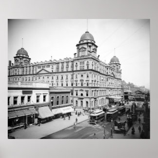 Hauptbahnhof: 1900 poster