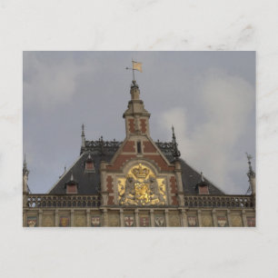 Hauptbahnhof, Amsterdam Postkarte