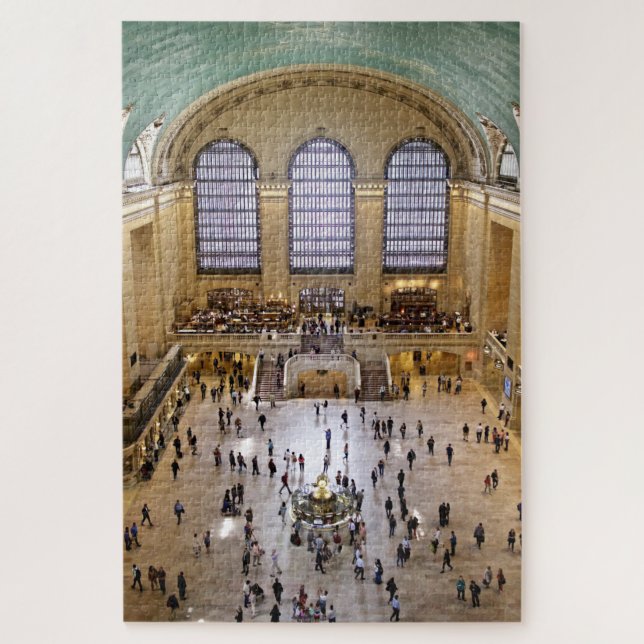 Hauptbahnhof Concours Grand Central Terminal 1914 Puzzle (Vertikal)