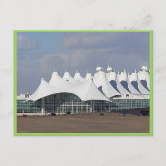Hauptbahnhof Denver International Airport Postkarte