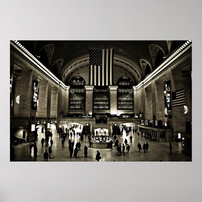 Hauptbahnhof Gand Poster (Vorne)