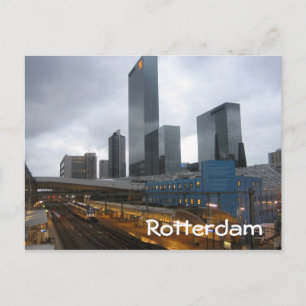 Hauptbahnhof Rotterdam Postkarte
