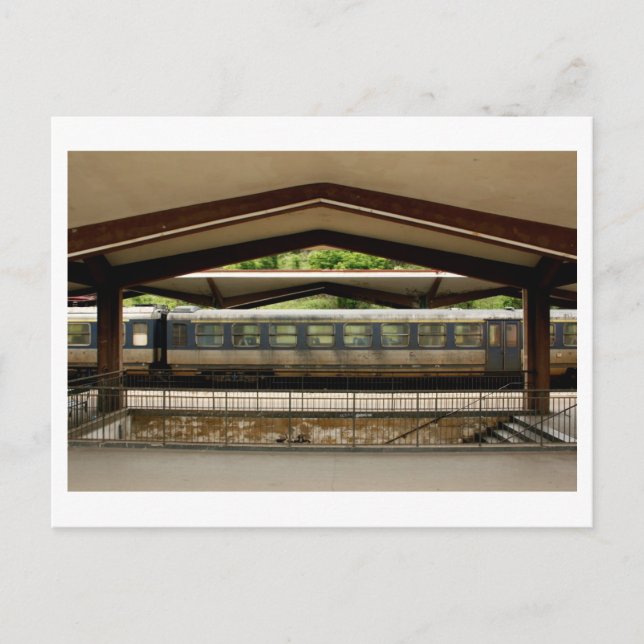 Hauptbahnhof, Sarajevo. Postkarte (Vorderseite)