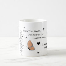 Hauptcharakter-Energie-Motivations-Kaffeetasse