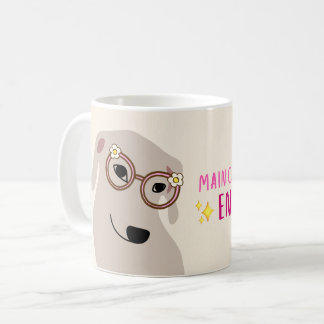 Hauptcharakter-Energie Süße Hund-Brille-Tasse Kaffeetasse