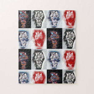 Hauptcoon Art Collage Funky Trends Puzzle