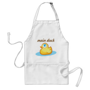 Hauptentenkochgelb Gummiduckie Schürze