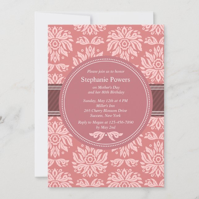 Hauptereignis-Einladung Einladung (Vorderseite)