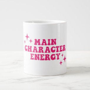 Hauptfigur Energie rosa Jumbo-Tasse