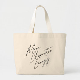 Hauptfigur Energiebuch Lover Jumbo Tote Bag Stoffbeutel