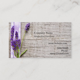 Hauptgeschäftskarte des Ölverteilers Visitenkarte